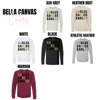 Not Your Basic Stacked Eagles Top