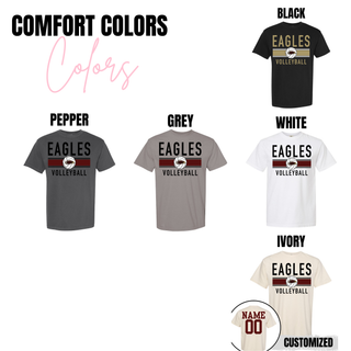 Silver Lake Eagles Volleyball All Out Action Top