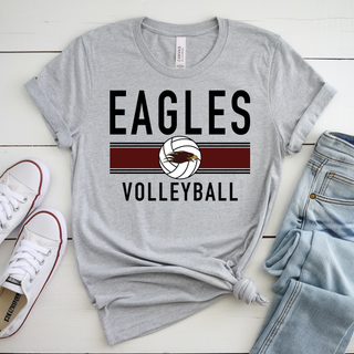 Silver Lake Eagles Volleyball All Out Action Top