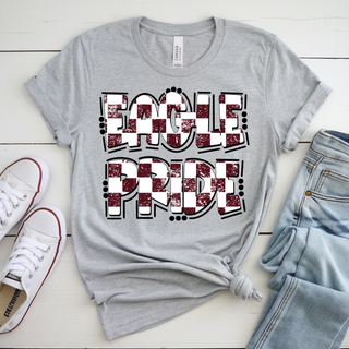 Distressed Checkered Eagle Pride