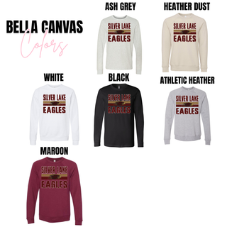 Silver Lake Distressed Eagles Top