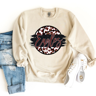 SFB Faux Wild One Basketball Eagles Top