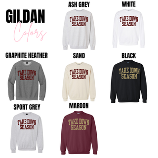 Take Down Season Wrestling Eagle Colors Top