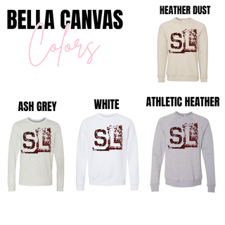 Distressed Two Tone SL Top