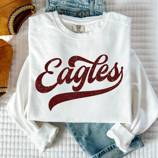 Distressed Edge Eagles Top