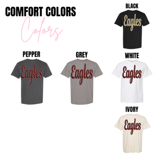 Silver Lake Eagles Script Top