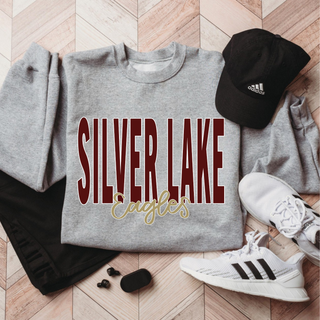Bold But Never Basic Silver Lake Eagles Top