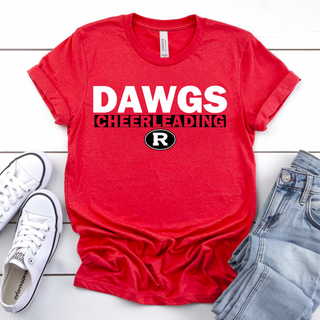 Rossville Dawgs Red Cheer Camp Shirt