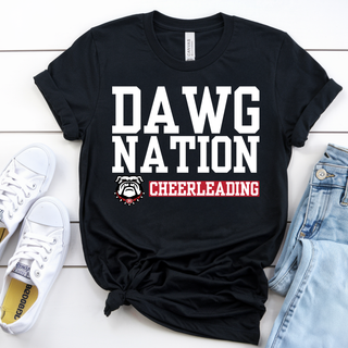 Rossville Dawgs Cheer Camp Black Shirt