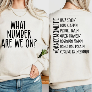 What Number are We On? MomLife Dance Top