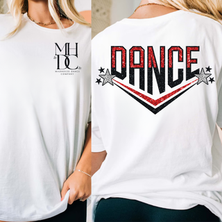 Faux Glitter Madhouse Dance Sparkle Time Top