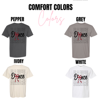 Stacked Dance Girly Bow Top