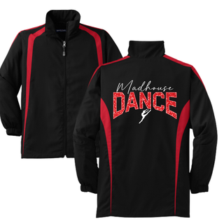 Madhouse Dance Company Colorblock Raglan Jacket