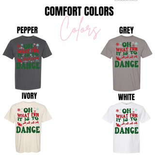 Oh What Fun It Is To Dance Christmas Top