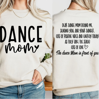 Dear Dance Mom Behind Me Top