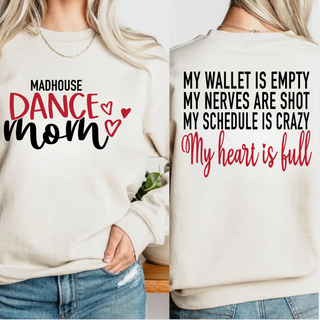 MHDC Dance Mom My Heart is Full Top