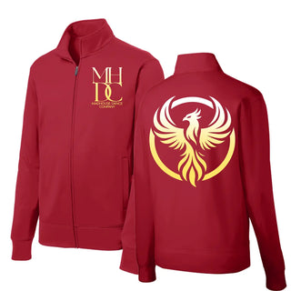 Madhouse Phoenix Rising Fleece Full-Zip Jacket (Red)