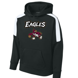 Silver Lake Eagles Second Grade Boys Basketball Fleece United Pullover Hoodie V1