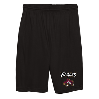 Silver Lake Eagles Boys Basketball Second Grade Black Performance Short V1