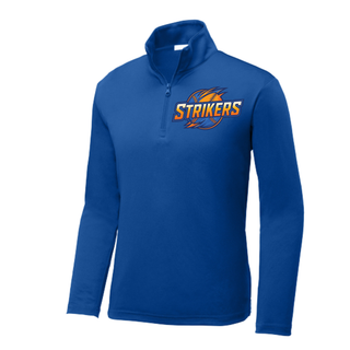 Strikers Softball Team Logo PosiCharge Competitor 1/4 Zip Pullover
