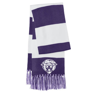 Panthers Purple & White Spectator Scarf