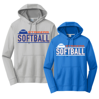 Strikers Softball Team Performance Fleece Hoodie V5