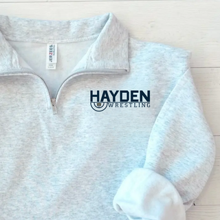 Hayden Wrestling Mat Mark Cadet Quarter-Zip