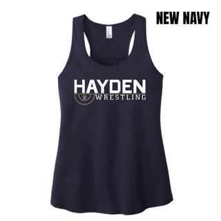 Hayden Wrestling Mat Mark Women's Racerback Tank