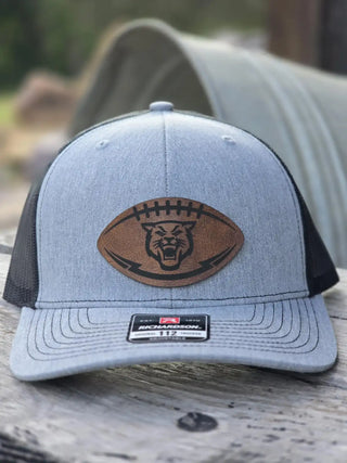 Hayden Wildcats Football Leather Patch Richardson 112 Trucker Hat