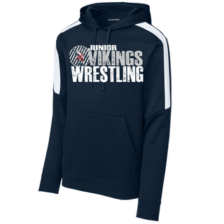 Jr. Vikings Wrestling Club Fan Favorite Fleece United Pullover Hoodie V2