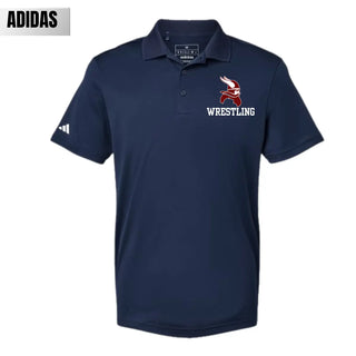 Jr. Vikings Wrestling Adidas Performance Polo Navy V1