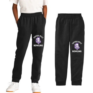 Topeka West Bowling V1 Core Fleece Jogger (Black)