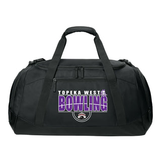 Topeka West Bowling Duffle Bag (Black)