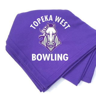 Topeka West Bowling Stadium Blanket