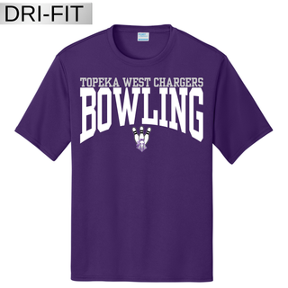 Topeka West Bowling Team Dri Fit Option 5