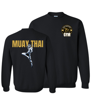 Iron Warriors Gym Muay Thai Gildan tee, long sleeve, crewneck and hoodie in black