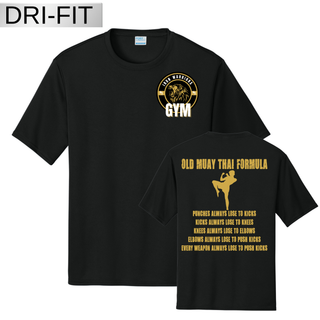Iron Warriors Gym Old Muay Thai Formula Dri Fit