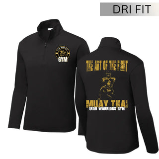 Dri-Fit PosiCharge 1/4-Zip Pullover Iron Warriors Gym V4 (Black)