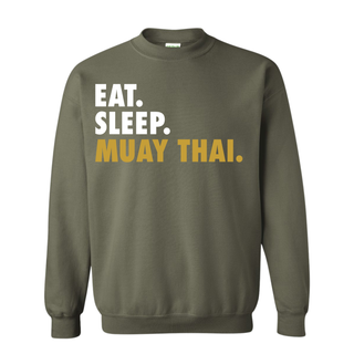 Iron Warriors Gym Eat Sleep Muay Thai Top V2