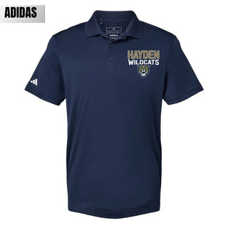 Hayden Wildcats Adidas Performance Polo Navy