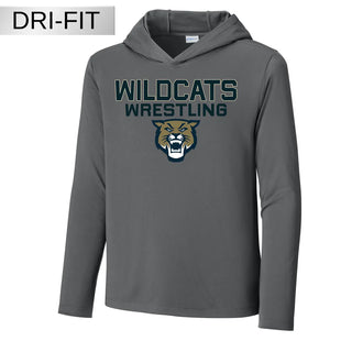 Wildcats Wrestling Dri Fit PosiCharge Competitor Hooded Pullover (Color Options)