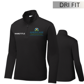 Osage Nursing Center Dri-Fit PosiCharge 1/4-Zip Pullover V2