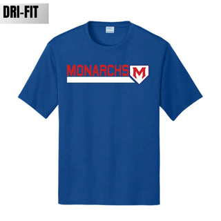 Monarchs Baseball Dri Fit Option 1