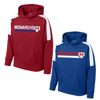 Monarchs Baseball Fan Favorite Fleece United Pullover Hoodie V1