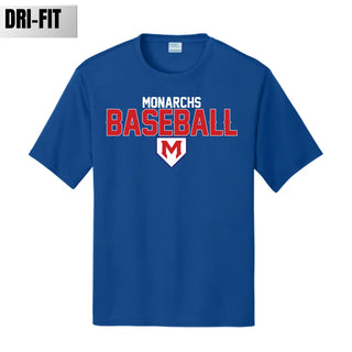 Monarchs Baseball Dri Fit Option 4