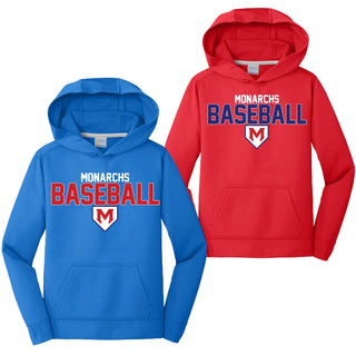 Monarchs Baseball V4 Fan Favorite Fleece United Pullover Hoodie