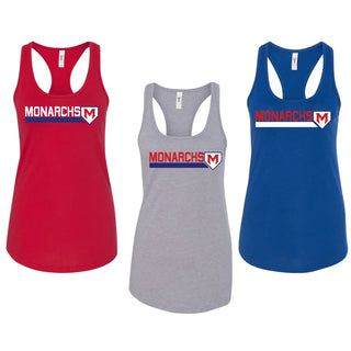 Monarchs Baseball Women's Ideal Racerback Tank V1