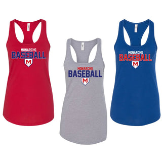 Monarchs Baseball Women's Ideal Racerback Tank V4