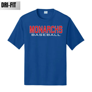 Monarchs Baseball Dri Fit Option 5