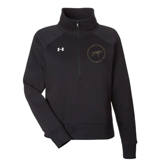 Birddogs Basketball Under Armour Women's Rival Fleece Half-Zip Pullover (Black)